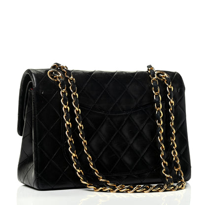 Chanel Lambskin Quilted Small Double Flap Black 2 of 4