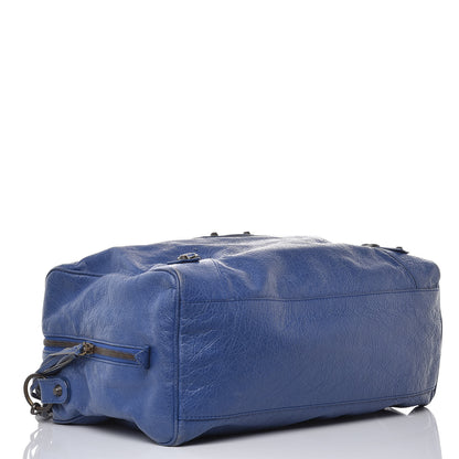 Balenciaga Agneau Classic Hardware Polly Bleut Bleu Glacier 4 of 14