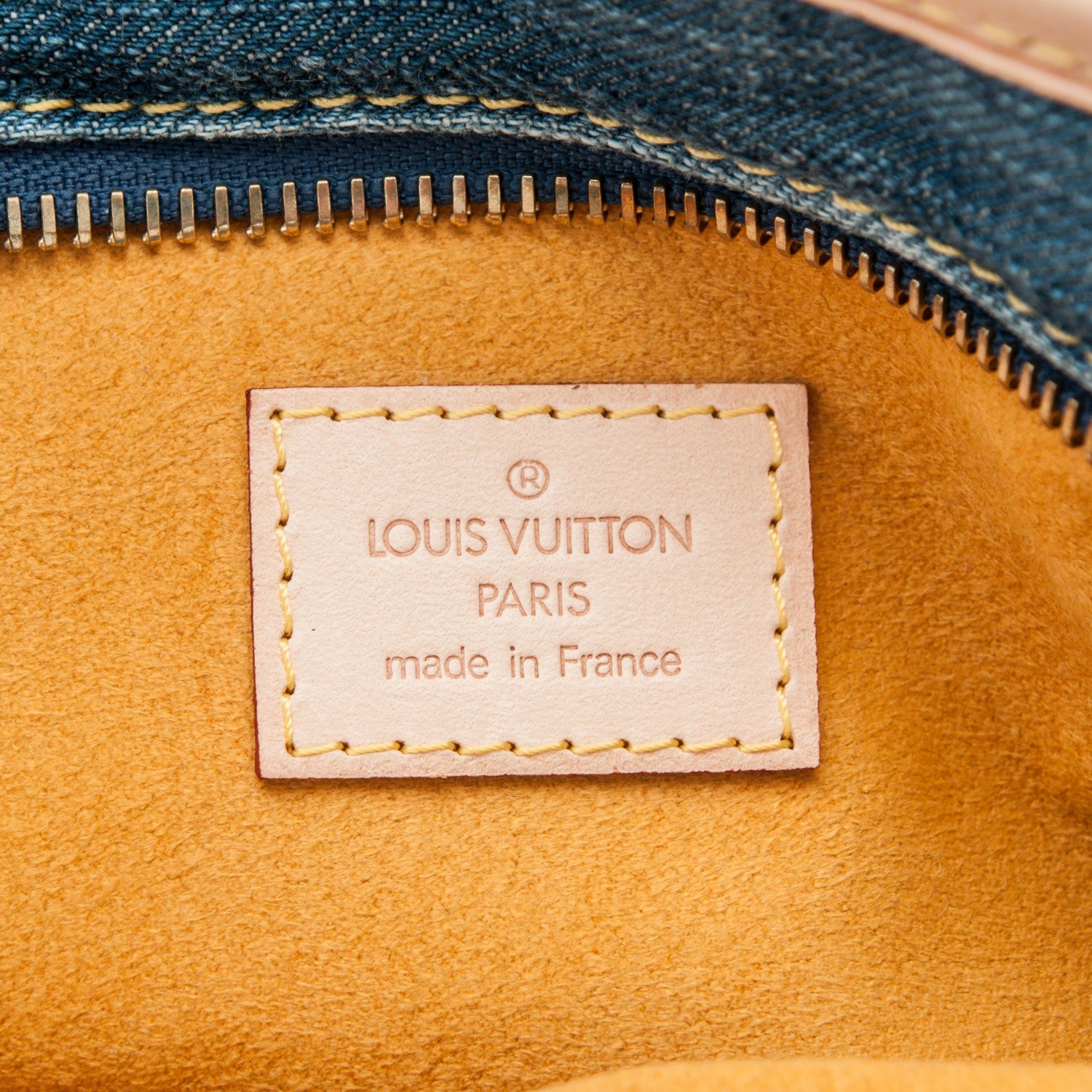 Louis Vuitton Denim Neo Cabby MM Blue 6 of 7