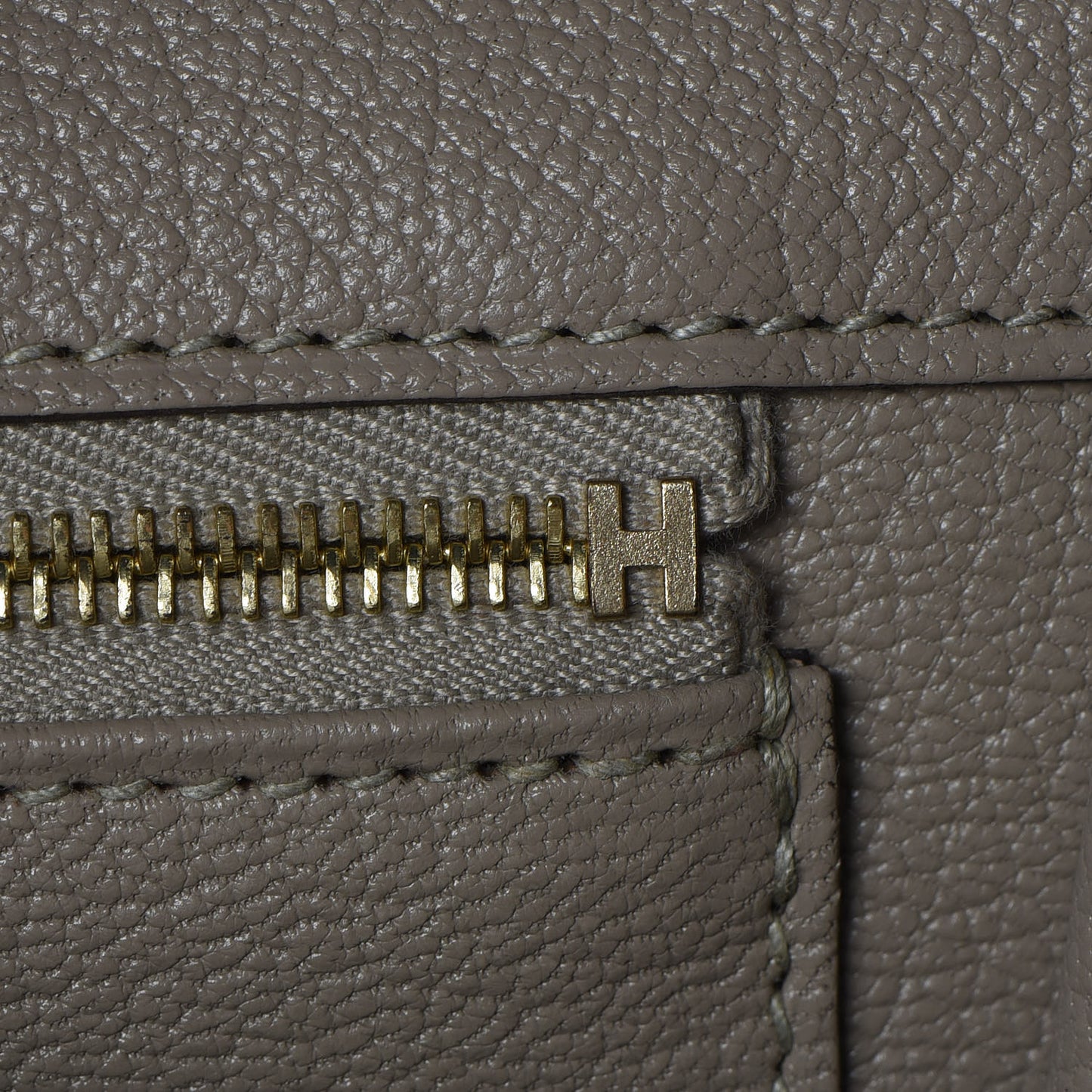 Togo Birkin 35 Gris Asphalte