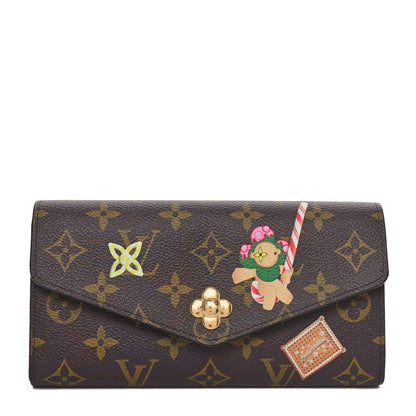 Louis Vuitton Monogram Candy Factory Sarah Wallet Candy Red 1 of 9
