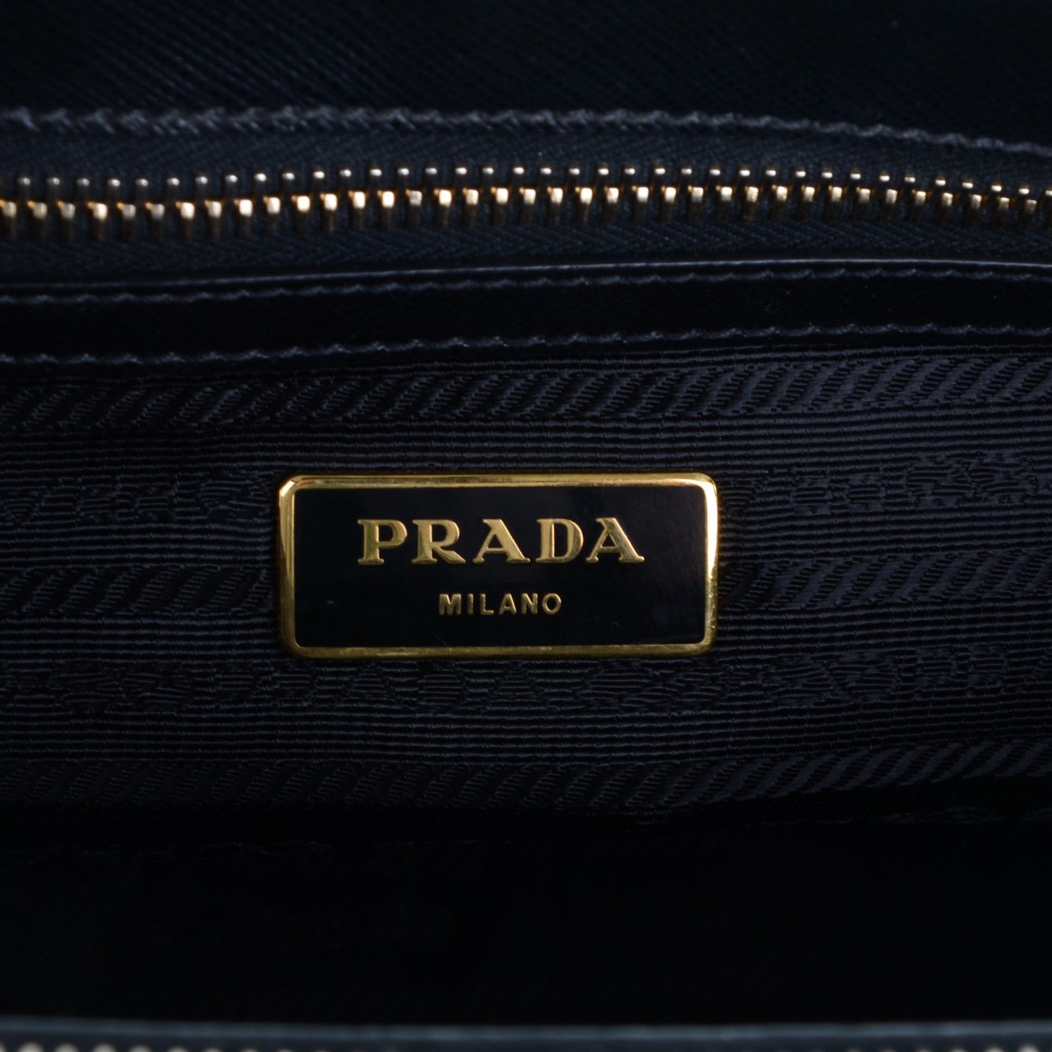 Prada Saffiano Small Galleria Double Zip Tote Black 6 of 8