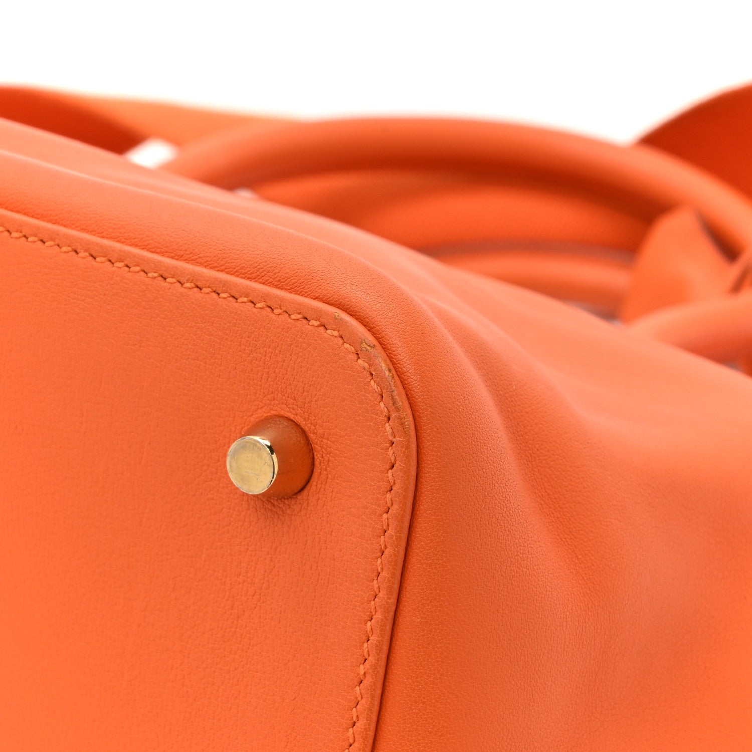 Hermes Evercolor Verso Toolbox 26 Capucine Rouge H 17 of 17