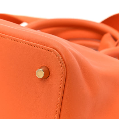 Hermes Evercolor Verso Toolbox 26 Capucine Rouge H 17 of 17