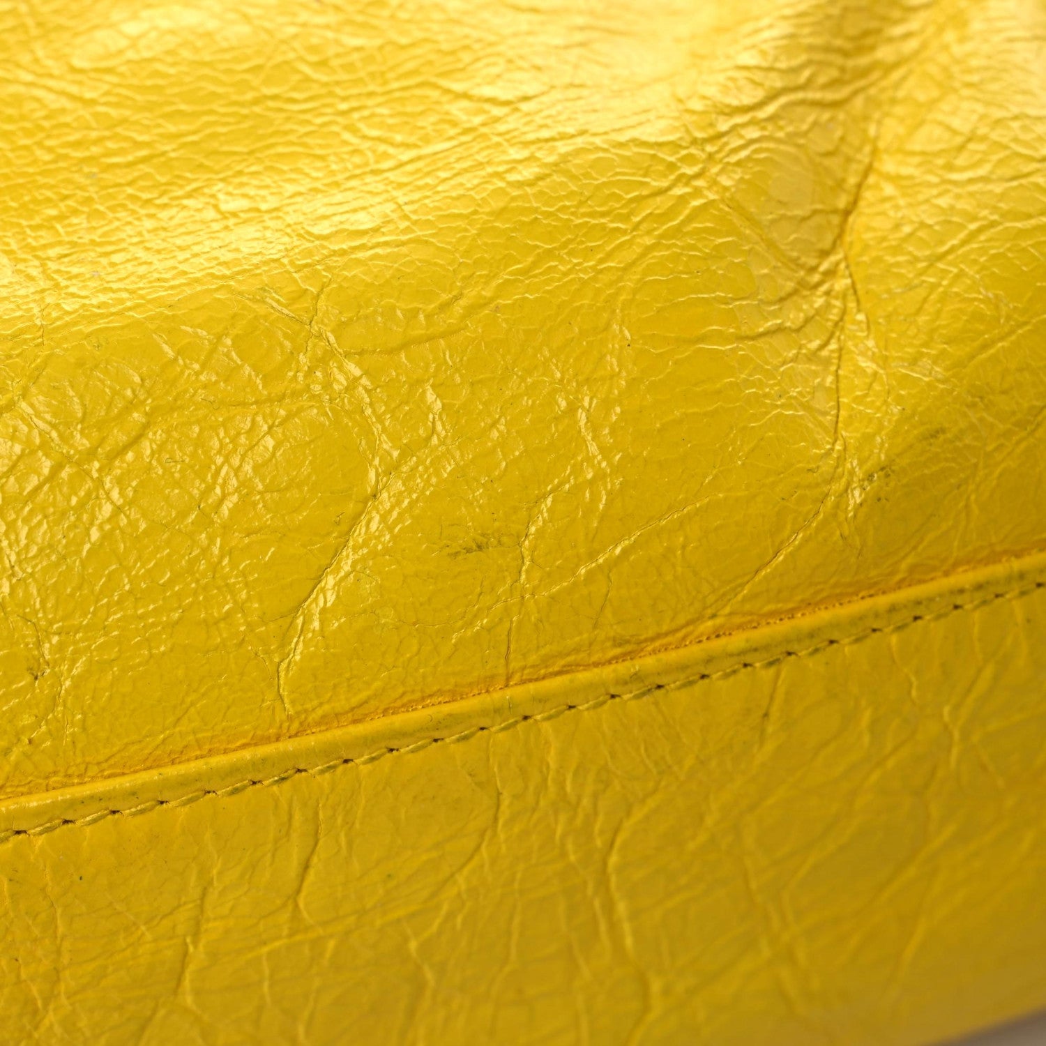 Balenciaga Agneau Classic Silver Hardware City S Jaune Soleil 15 of 31