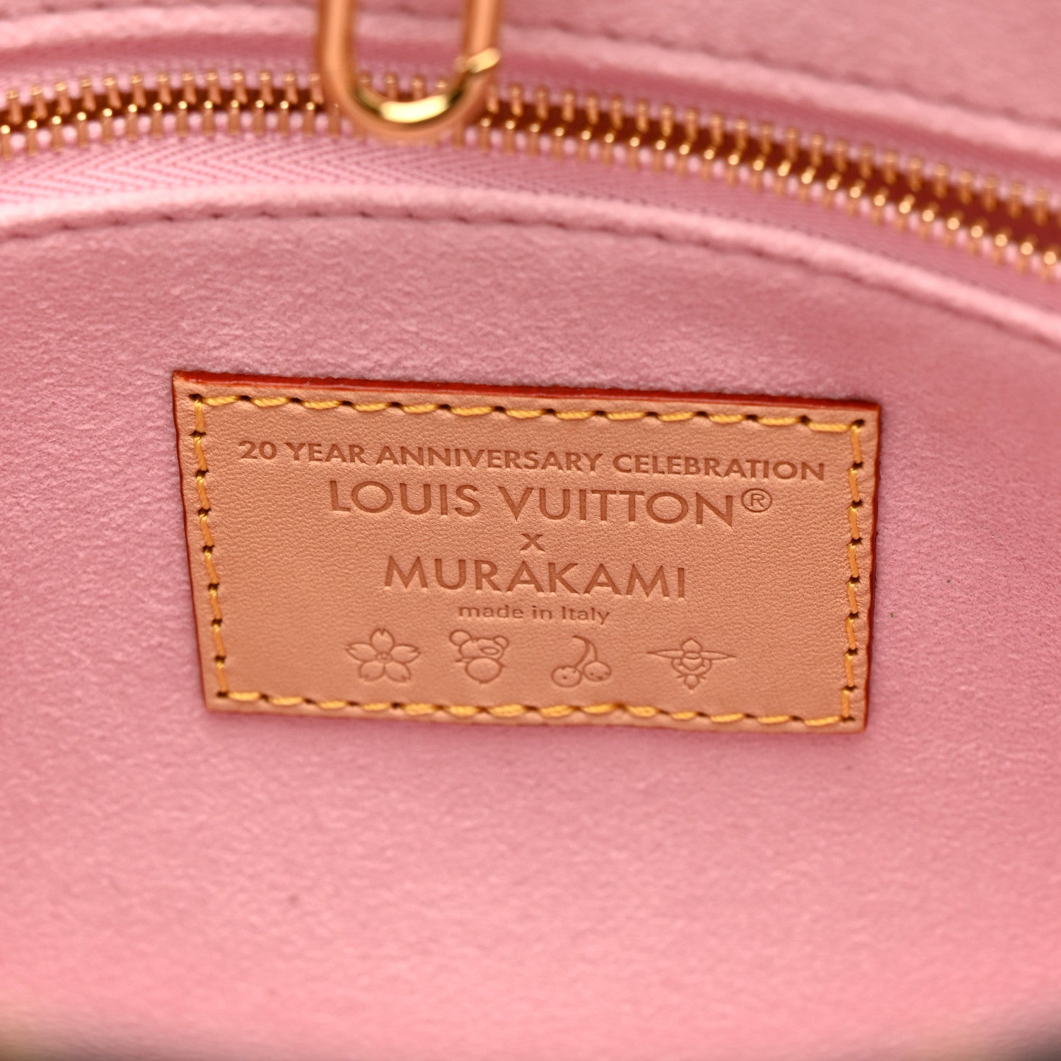 Louis Vuitton LV X TM Monogram Cherry Blossom Onthego PM Sakura Brown 6 of 10