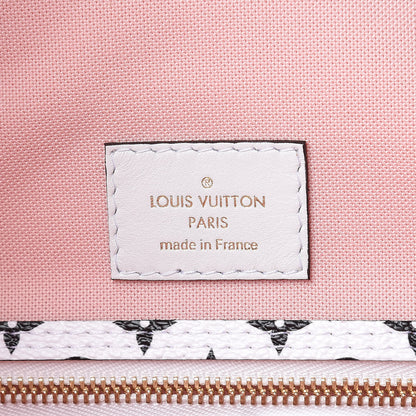 Louis Vuitton Monogram Giant Neverfull MM Rouge 7 of 11