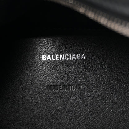 Balenciaga Dolly Calfskin 4X4 Shoulder Bag Black White 6 of 10
