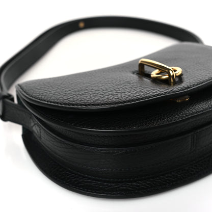 Burberry Calfskin Mini Rocking Horse Crossbody Black 7 of 8