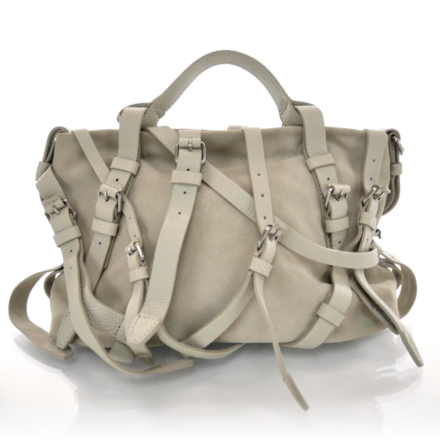 Alexander Wang Calf Suede Kirsten Multi Strap Satchel 1 of 6