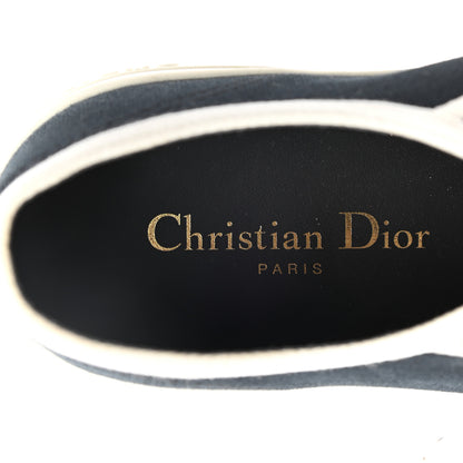 Christian Dior Canvas Oblique Walk'N'Dior Low Top Sneakers 38.5 Black 8 of 12