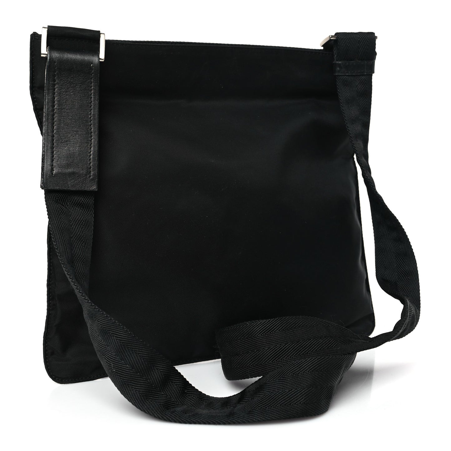 Tessuto Nylon Sport Shoulder Bag Black