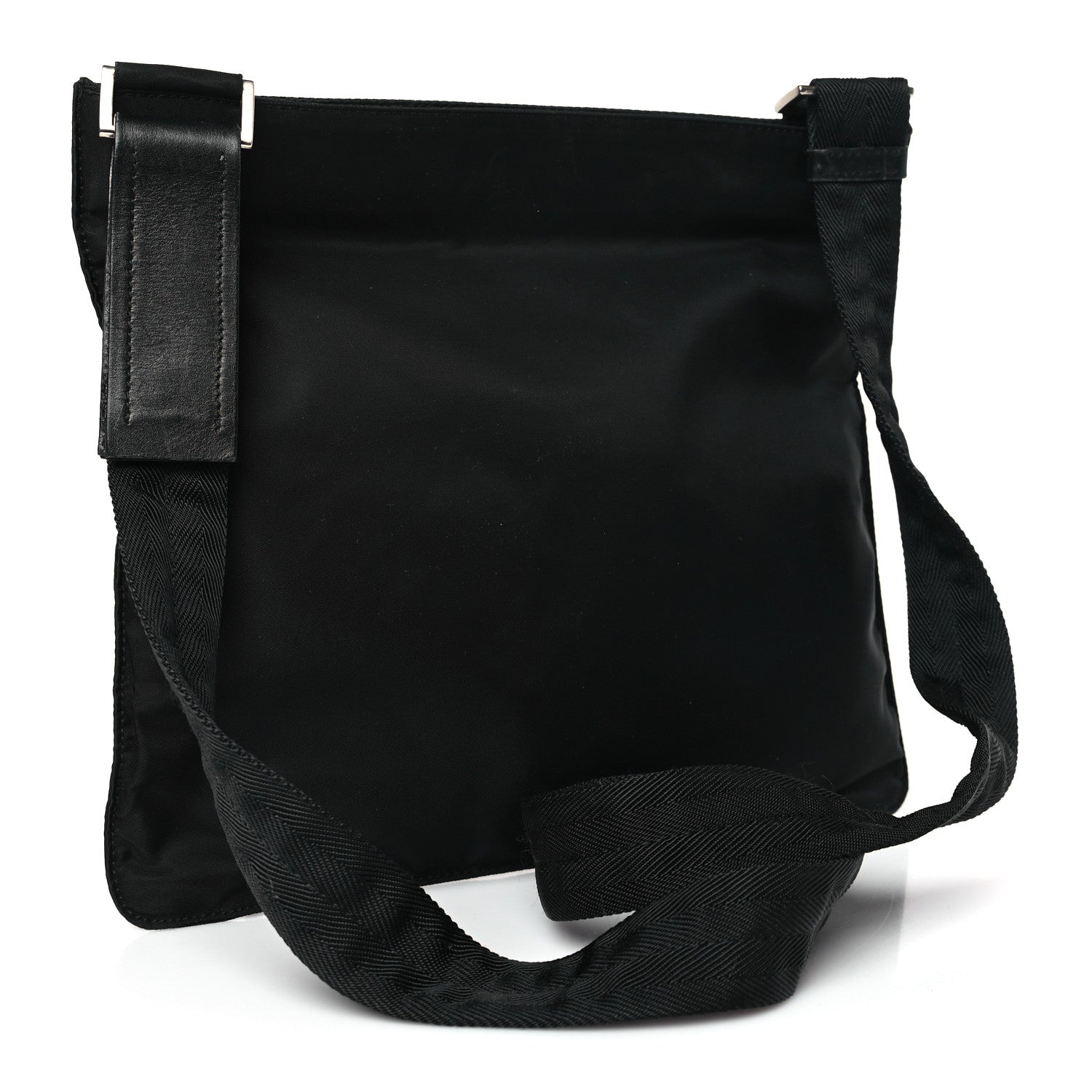 Prada Tessuto Nylon Sport Shoulder Bag Black 3 of 8