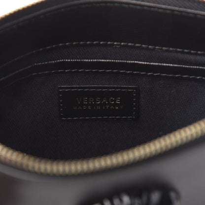 Versace Saffiano Calfskin Palazzo Chain Crossbody Black 6 of 10