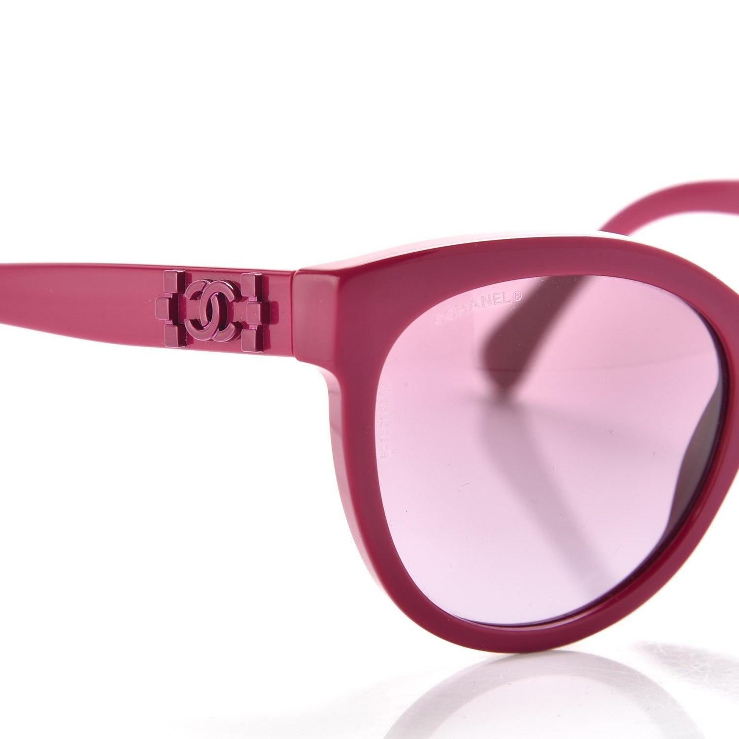 Chanel Pantos CC Signature 5315 Sunglasses Fuchsia 7 of 8