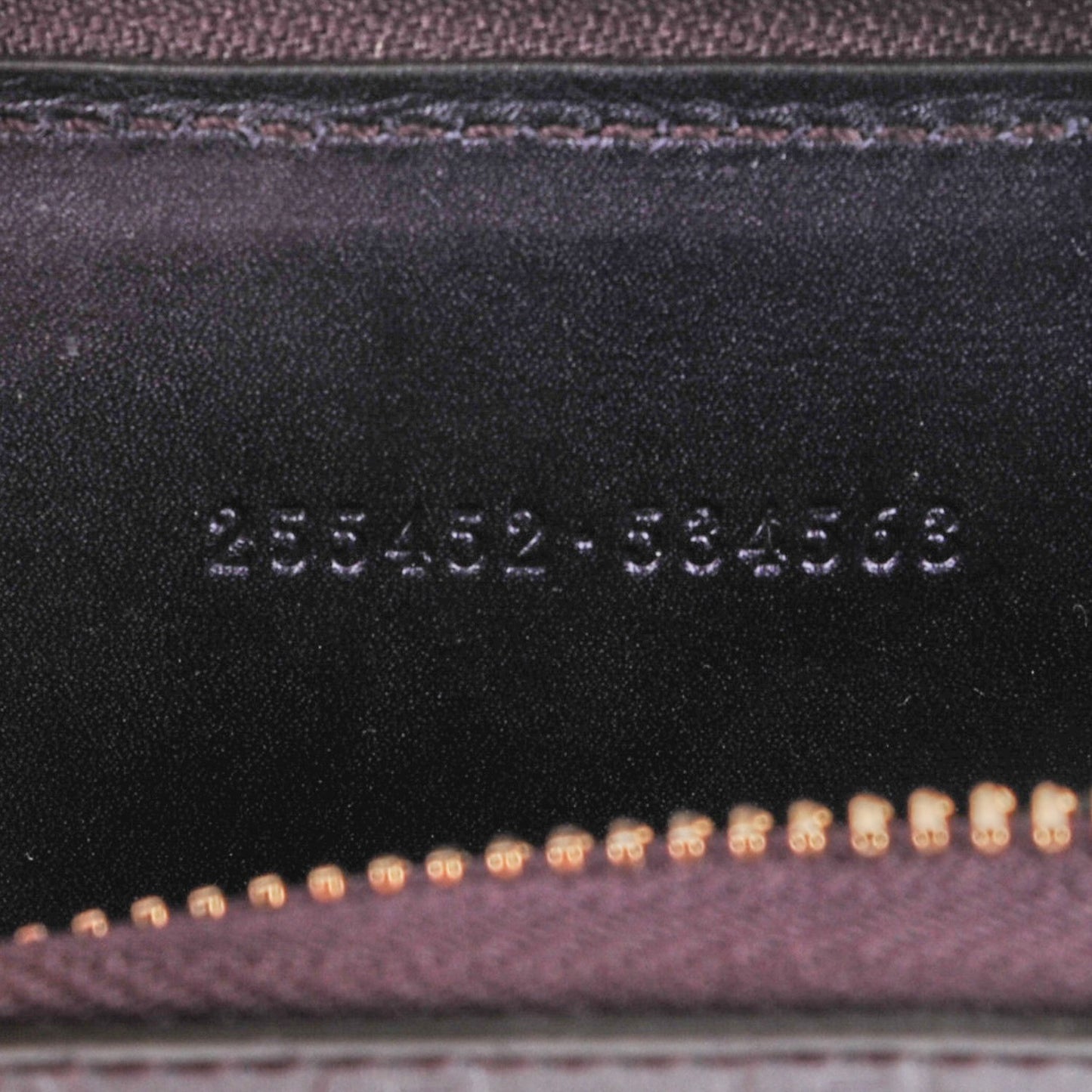 Microguccissima Zip Around Card Case
