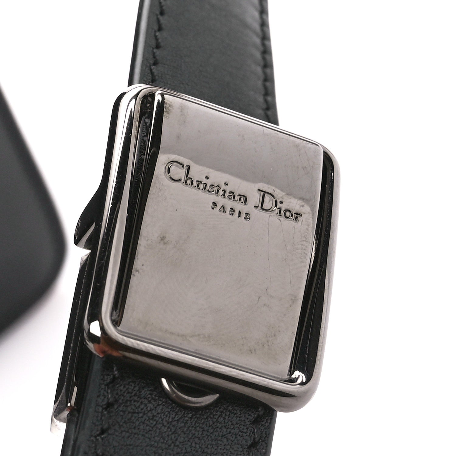 Christian Dior Smooth Calfskin 30 Montaigne Flap Bag Black 8 of 12