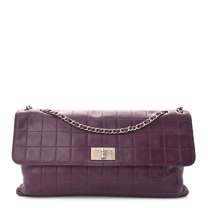 Chanel Lambskin Chocolate Bar Mademoiselle Flap Purple 1 of 11