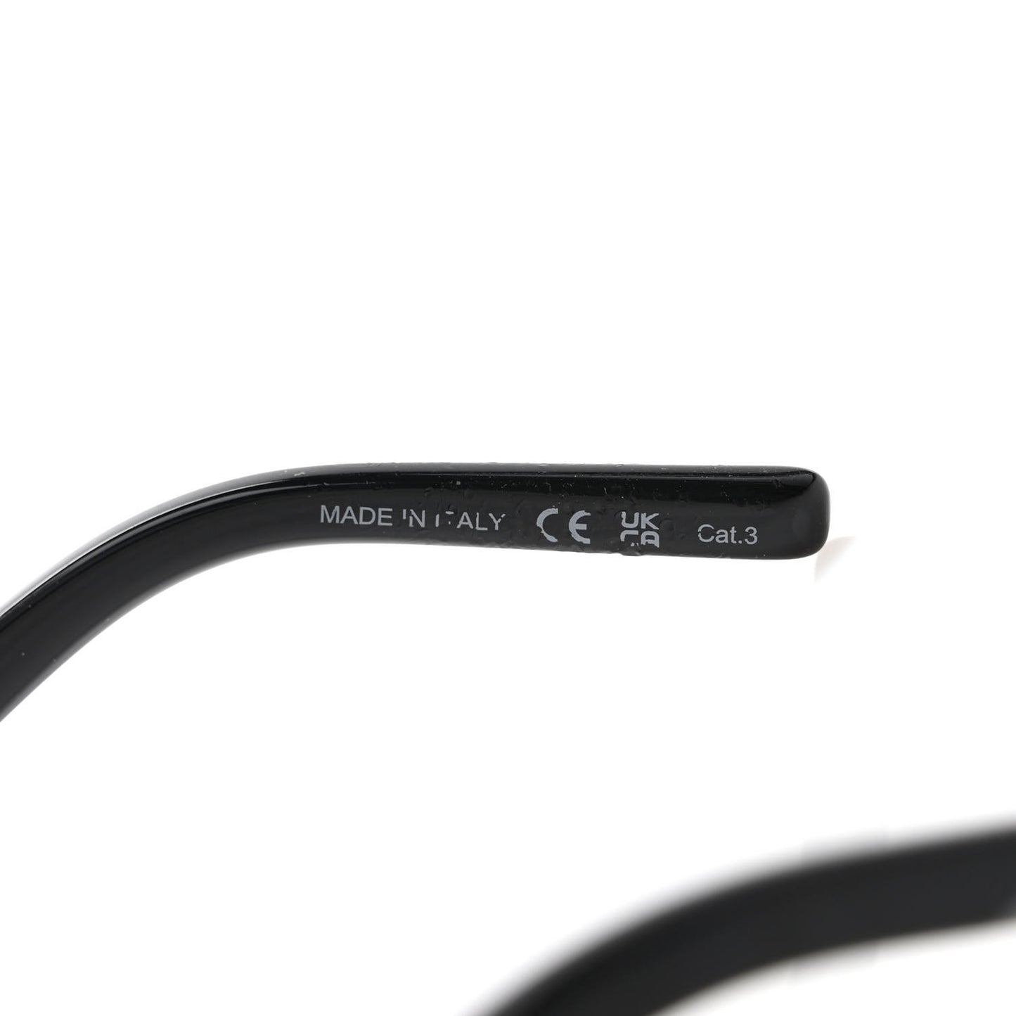Acetate Mica Cat Eye Sunglasses SL 276 Black