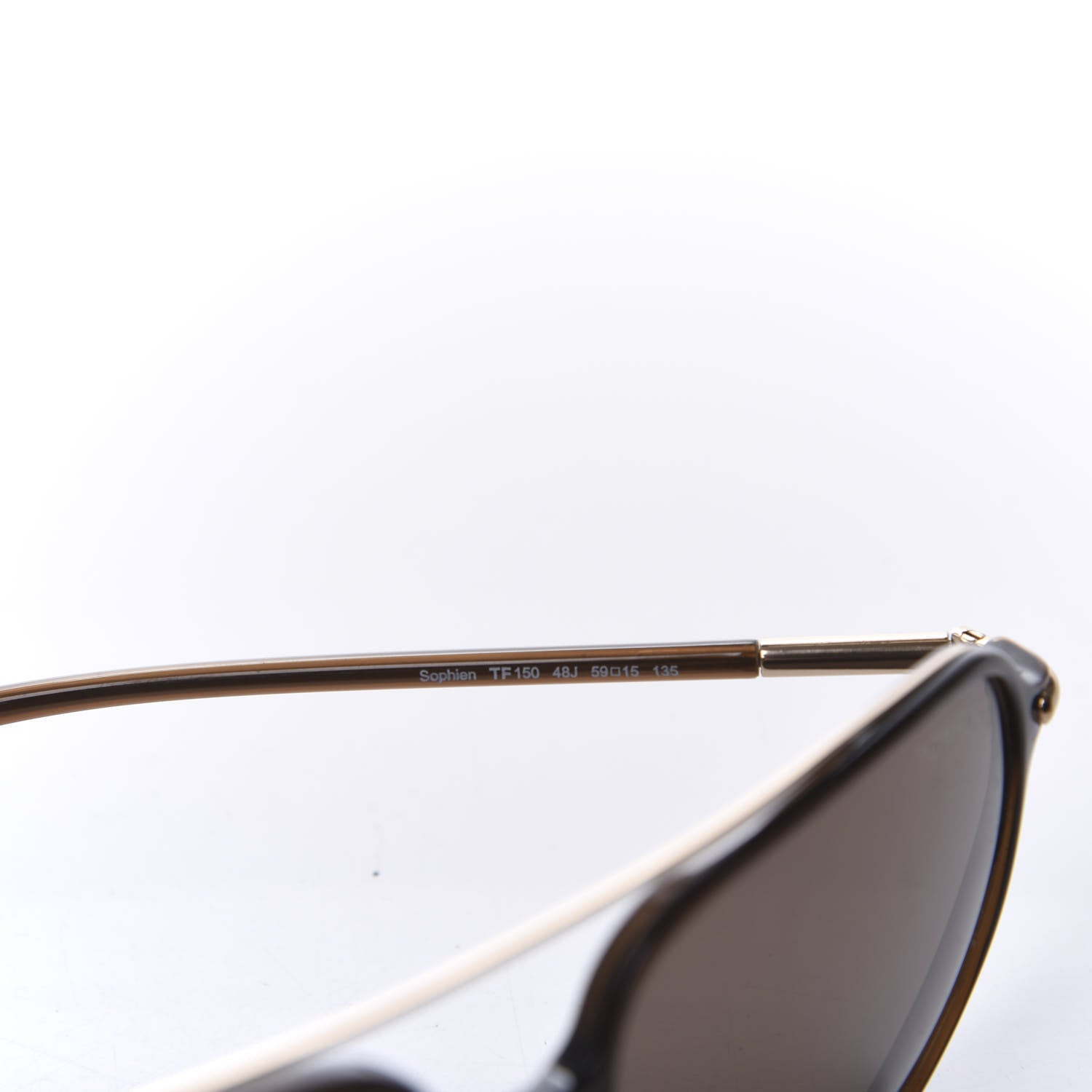 Tom Ford Sophien Aviator Sunglasses TF150 Brown 5 of 8