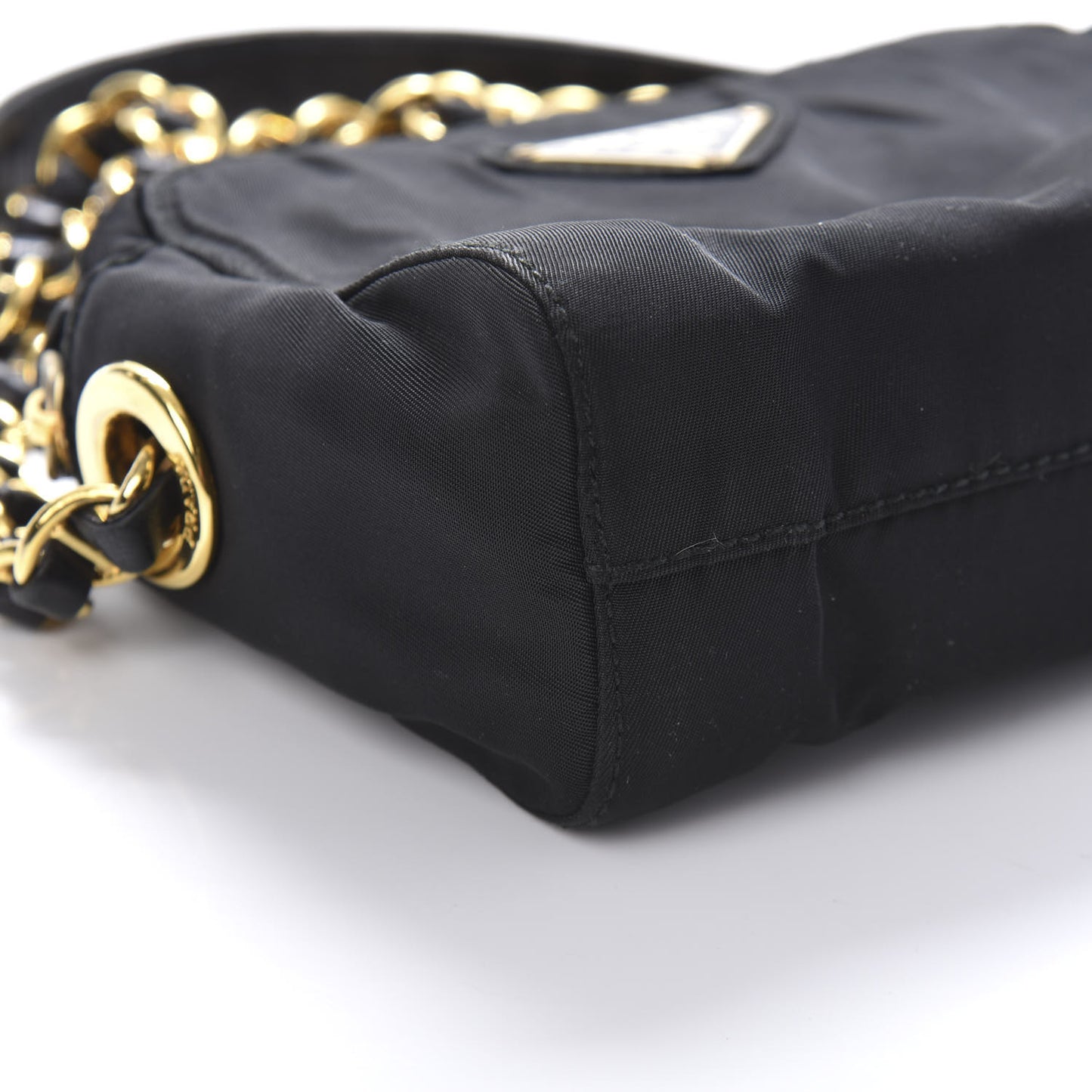 Tessuto Nylon Mini Camera Crossbody Black