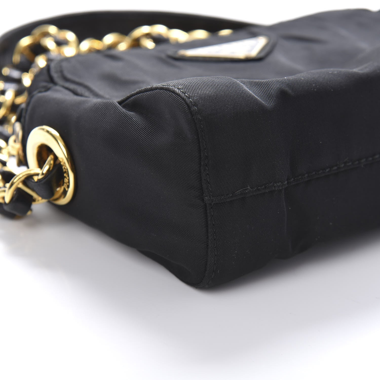 Prada Tessuto Nylon Mini Camera Crossbody Black 6 of 9