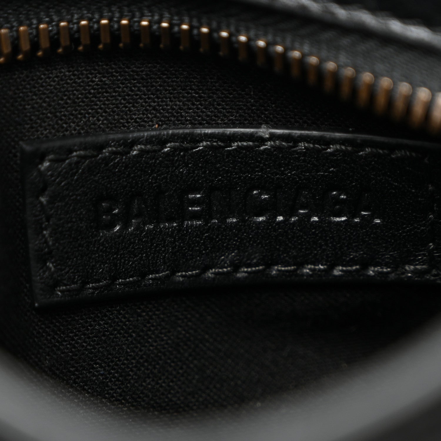 Balenciaga Agneau Arena Classic Hardware Nano Le City Black 6 of 10