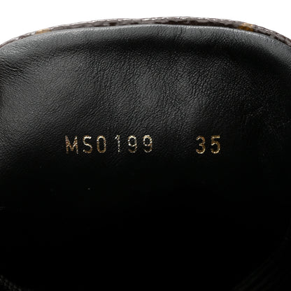 Louis Vuitton Patent Monogram Frontrow Sneakers 35 8 of 11
