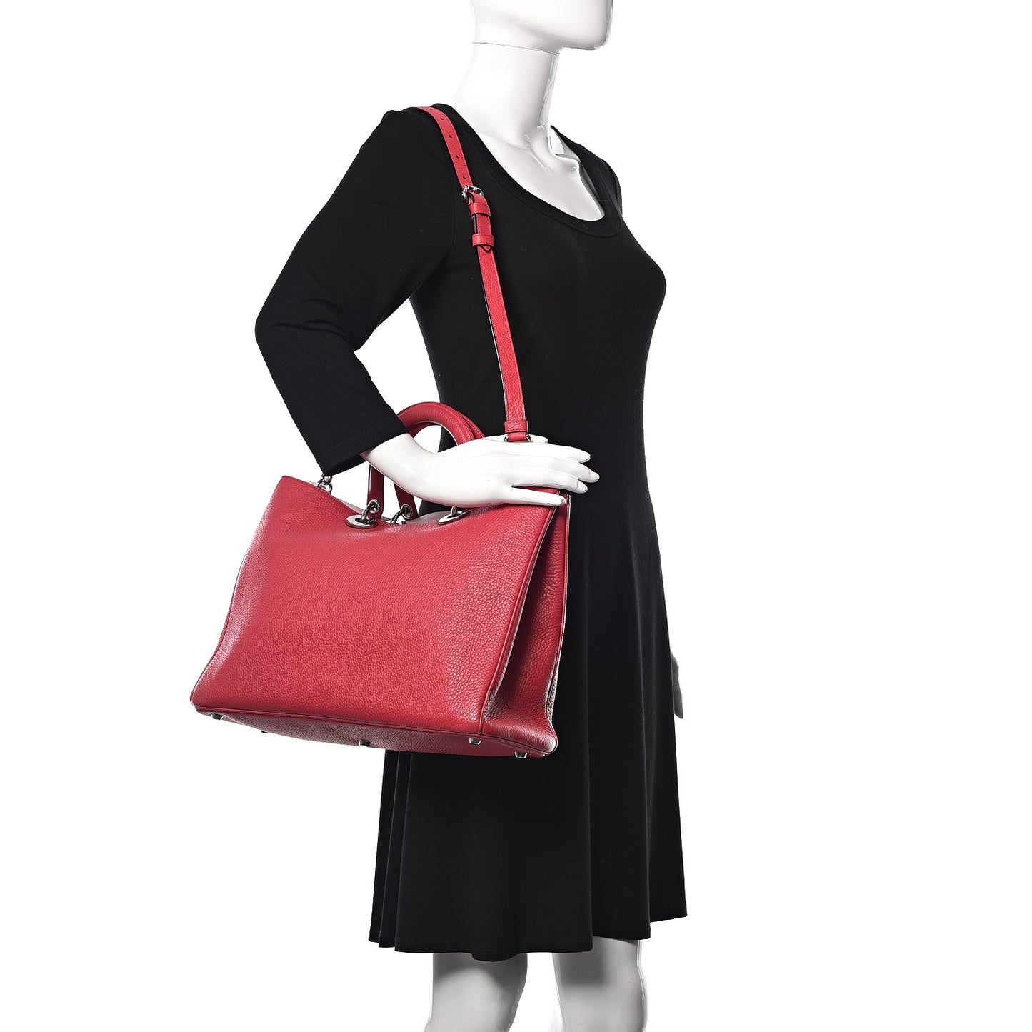 Bullcalf Large Diorissimo Tote Pink