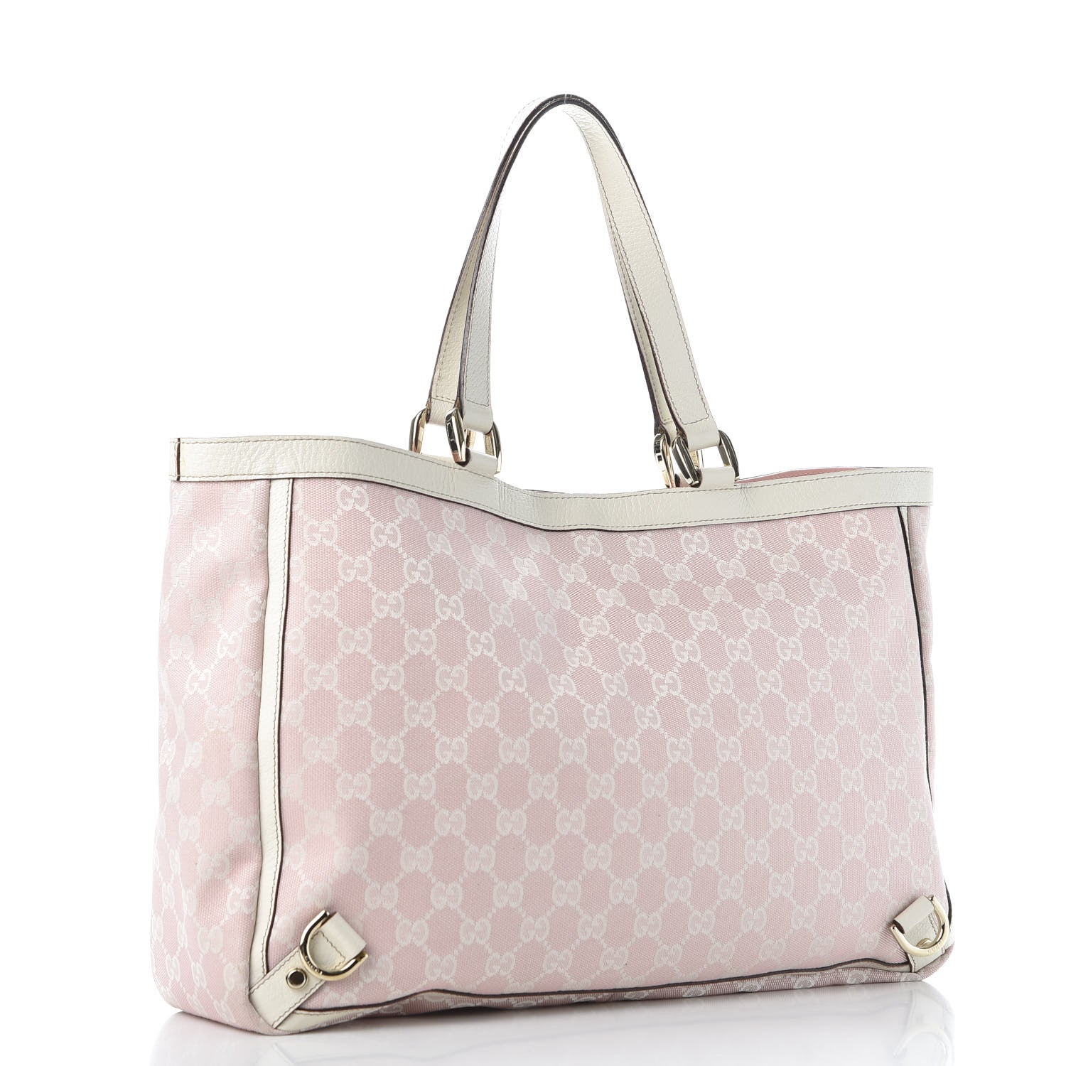 Gucci Monogram Large Abbey Tote Pink 2 of 10