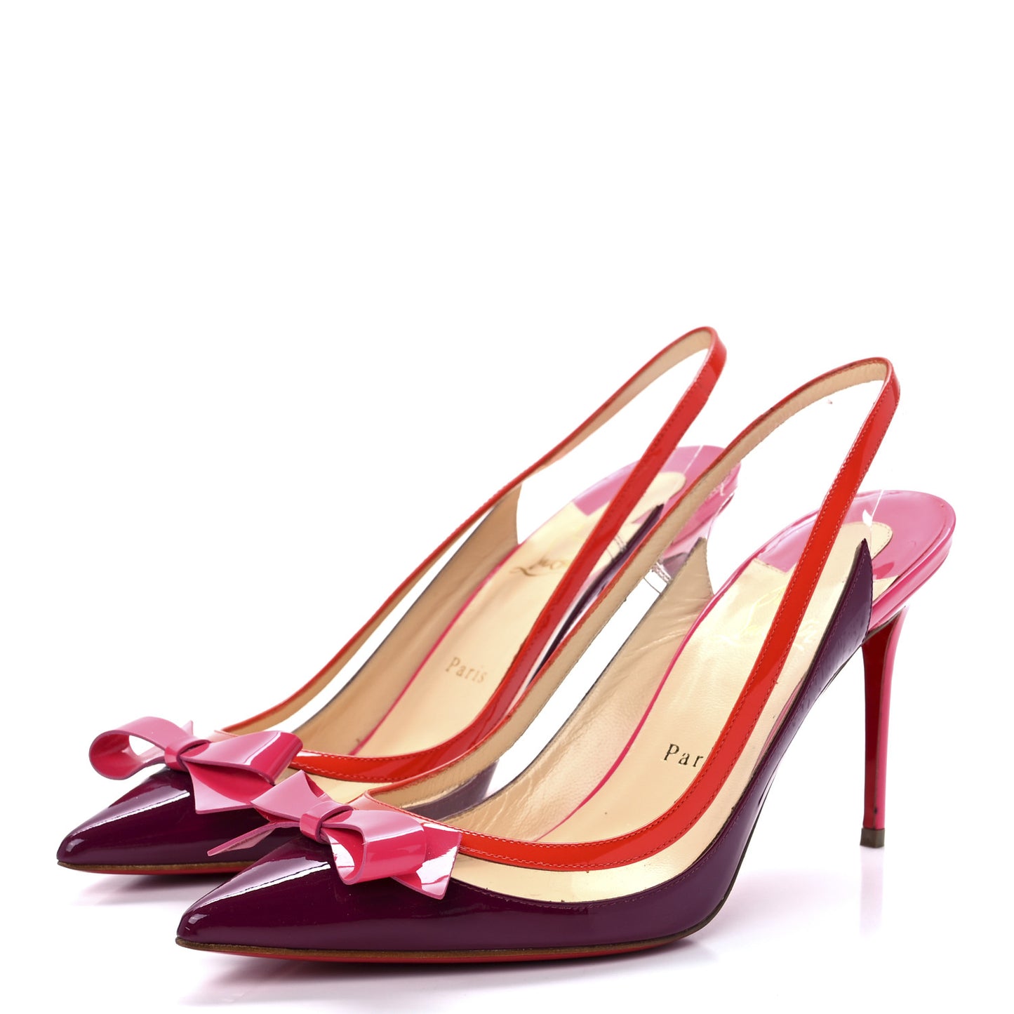 Patent PVC Suspenodo 85 Slingbacks 40 Eveque