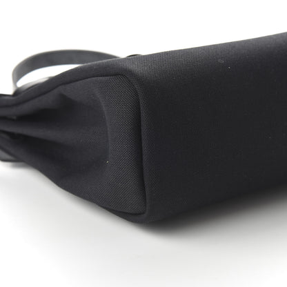 Hermes Military Toile Vache Hunter Herbag Zip PM 31 Black 6 of 9