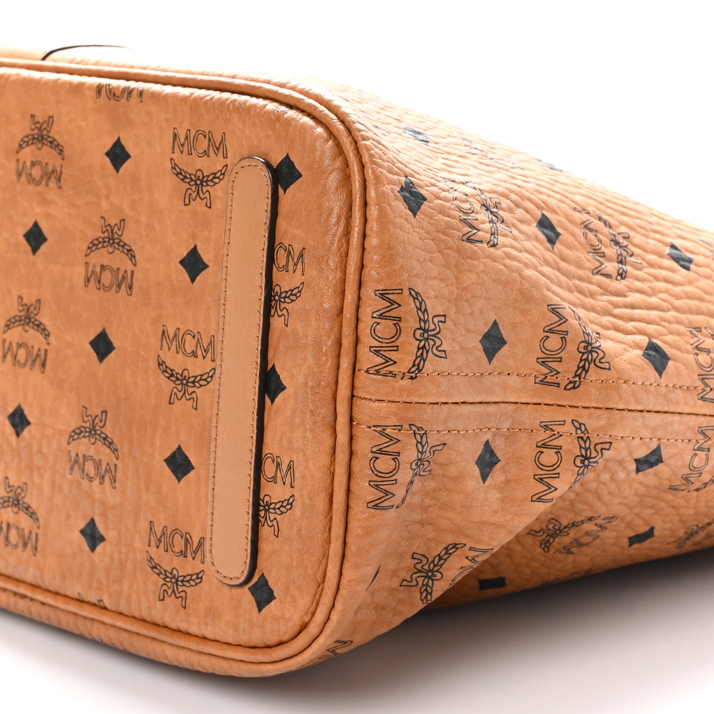 Visetos Medium Liz Reversible Shopper Tote Cognac