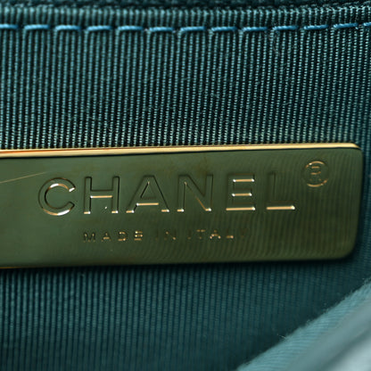 Chanel Goatskin Quilted Medium Chanel 19 Flap Dark Blue 6 of 14