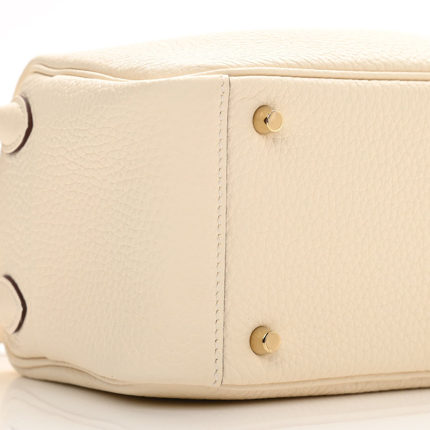 Hermes Taurillon Clemence Mini Lindy 20 Nata 9 of 10