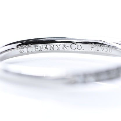 Tiffany Platinum Diamond .25ct Round Brilliant Harmony Engagement Ring 49 5 5 of 7