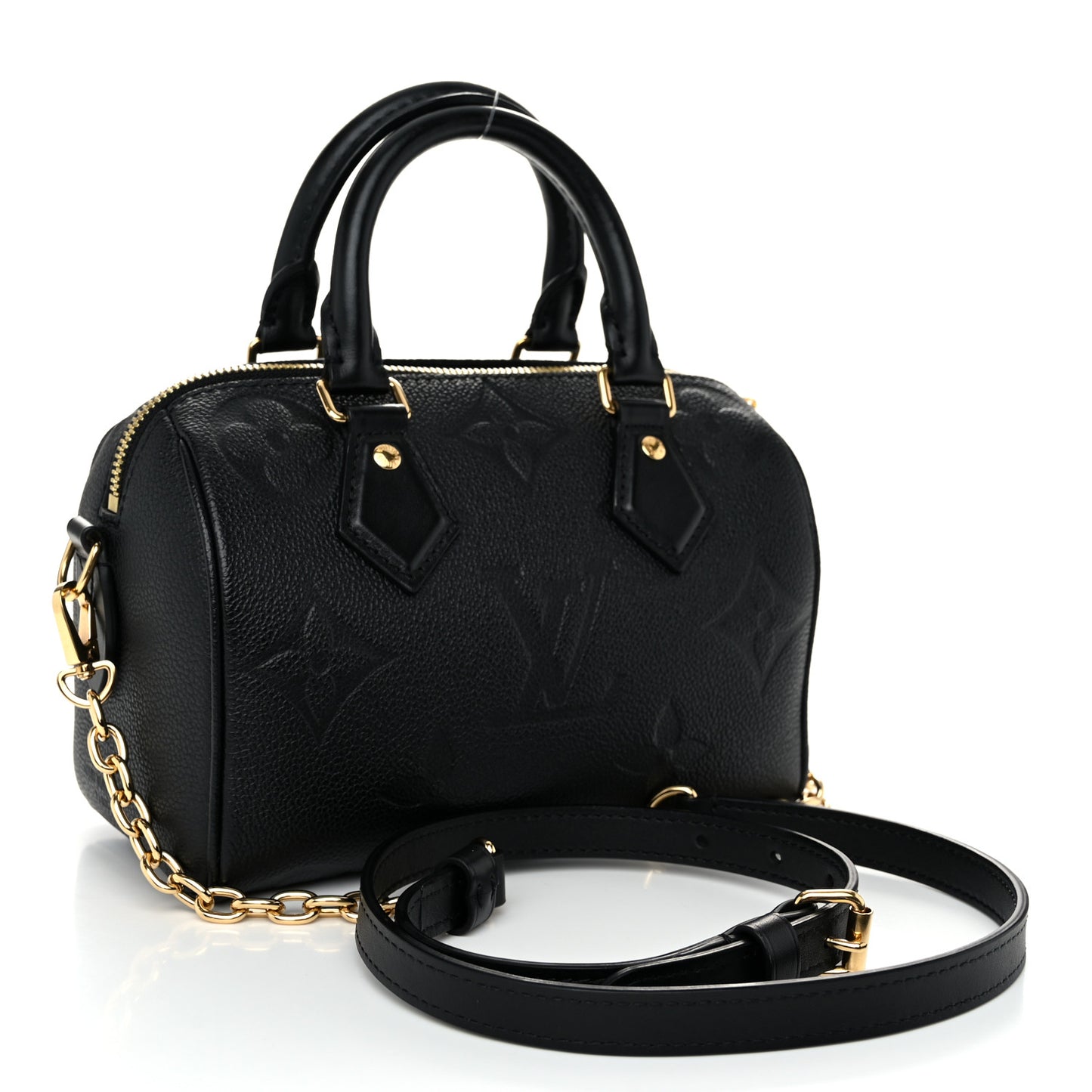 Empreinte Monogram Giant Speedy Bandouliere 20 Black
