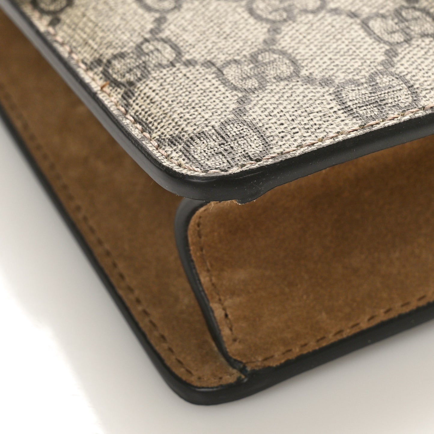 GG Supreme Monogram Mini Dionysus Shoulder Bag Taupe