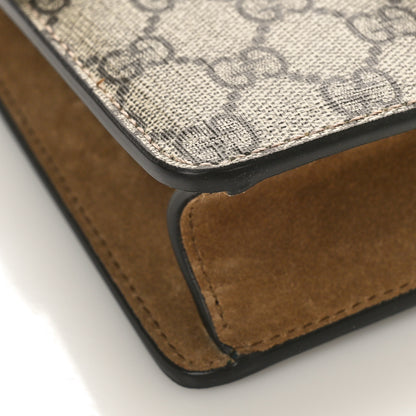 Gucci GG Supreme Monogram Mini Dionysus Shoulder Bag Taupe 7 of 10