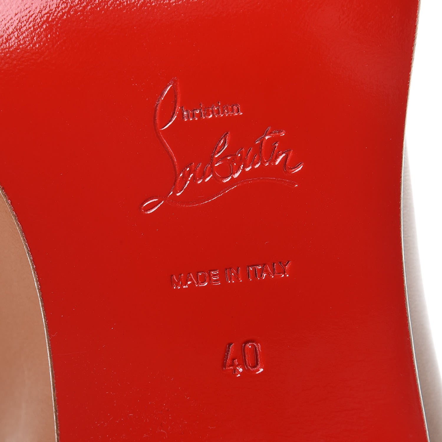 Christian Louboutin Calfskin Karistrap 70 Ankle Boots 40 Cuoio 6 of 10