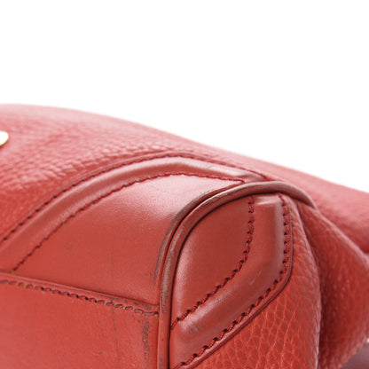 Burberry Grainy Calfskin Small Canterbury Tote Red 8 of 16