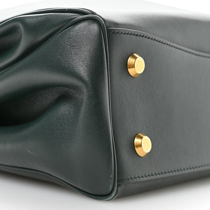 Balenciaga Natural Smooth Calfskin Medium Rodeo Top Handle Handbag Pine Green 9 of 10