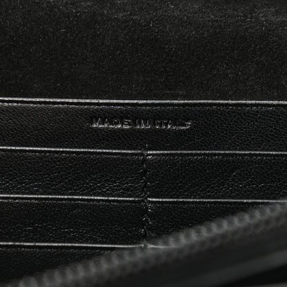 Saint Laurent Tiger Burnout Monogram Chain Wallet Multicolor 6 of 10