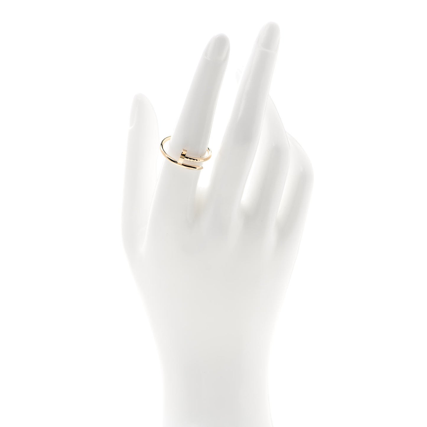 18K Yellow Gold Small Juste Un Clou Ring 55 7.25