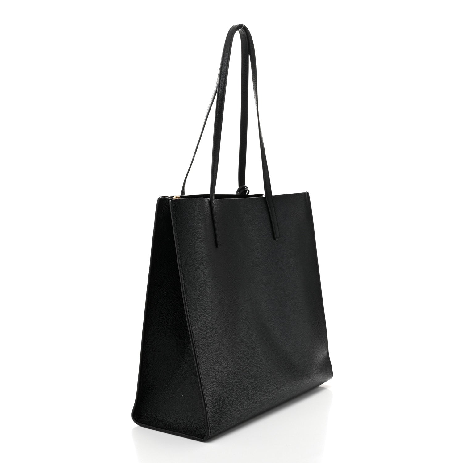 Marc Jacobs Grained Calfskin Grind Shopper Tote Black 3 of 11