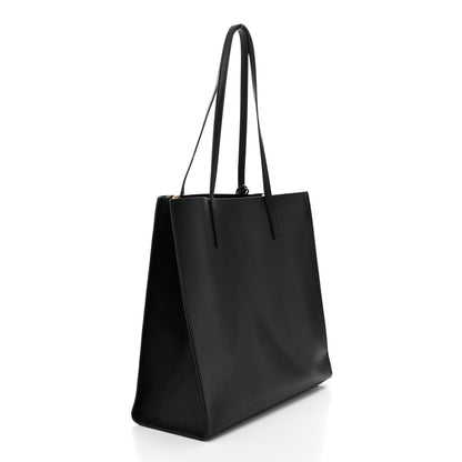 Marc Jacobs Grained Calfskin Grind Shopper Tote Black 3 of 11