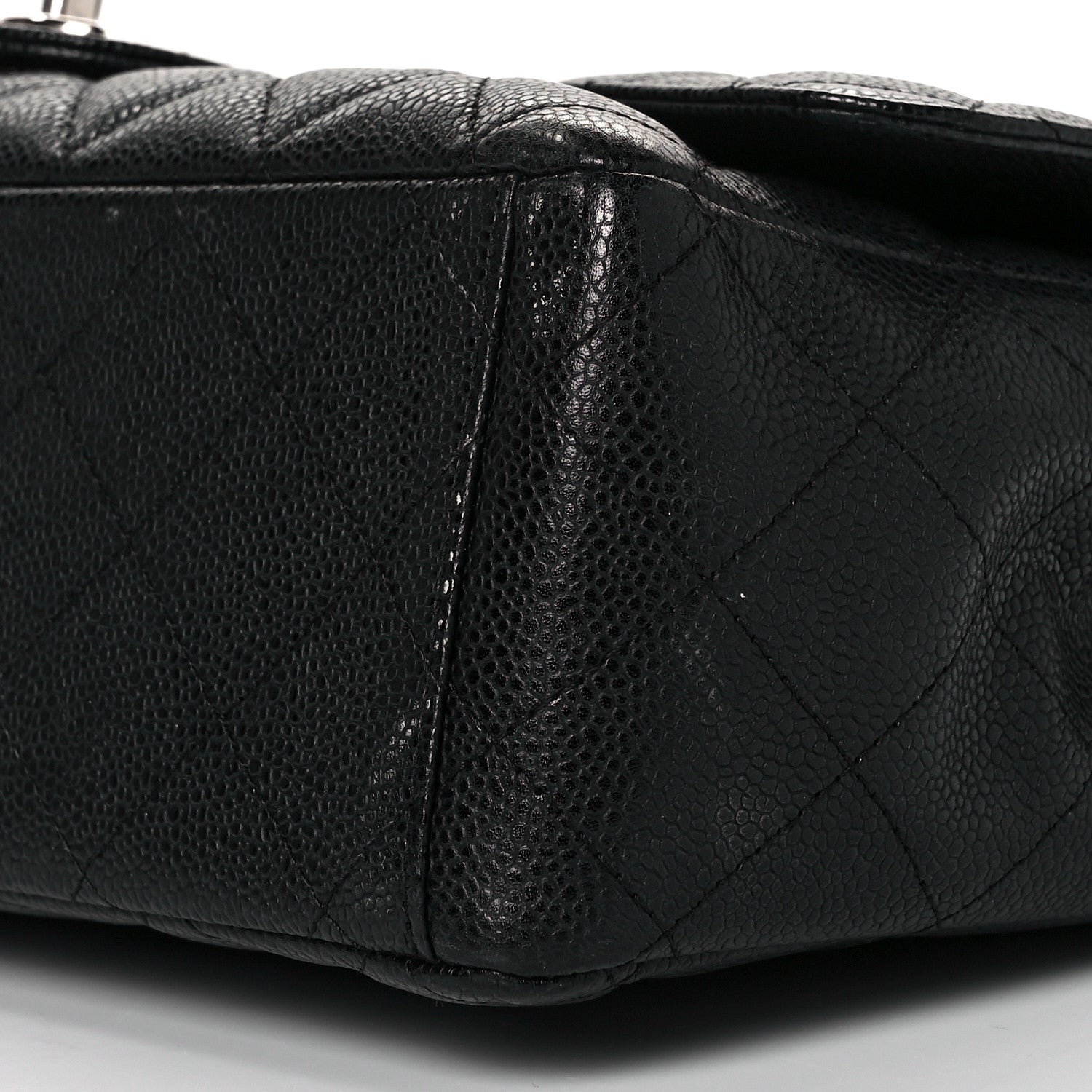 Chanel Caviar Quilted Maxi Double Flap Black 8 of 11