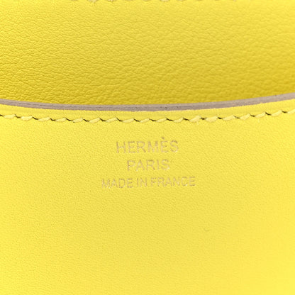 Hermes Swift Constance 18 Lime 7 of 10