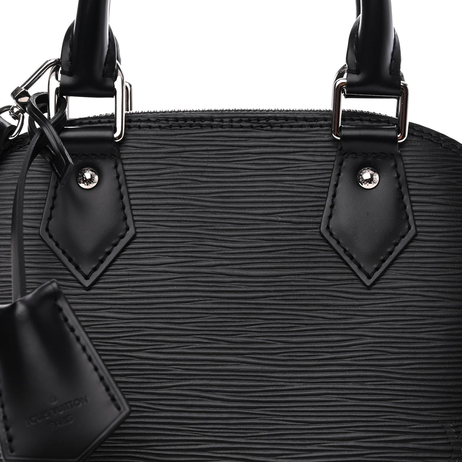 Louis Vuitton Epi Alma BB Black 7 of 9