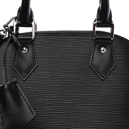 Louis Vuitton Epi Alma BB Black 7 of 9